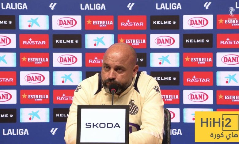 قبل مواجهة ريال مدريد.. مدرب إسبانيول يدافع عن التحكيم الإسباني!
