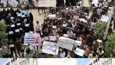 إغلاق جامعة العلوم والتكنولوجيا بعد احتجاجات طلابية تطالب بتخفيض 50٪ من الرسوم الدراسية في عدن