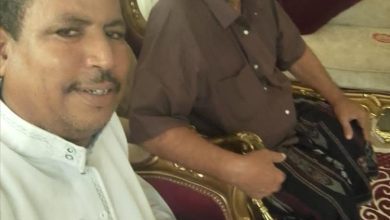 الأستاذ صالح جمعان باشبيب يزور الشيخ صالح عوض بن سنان