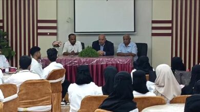البيشي وحيدرة يدشنان التدريب السريري لطلاب كلية الطب بجامعة العلوم والتكنولوجيا في مستشفى الصداقة