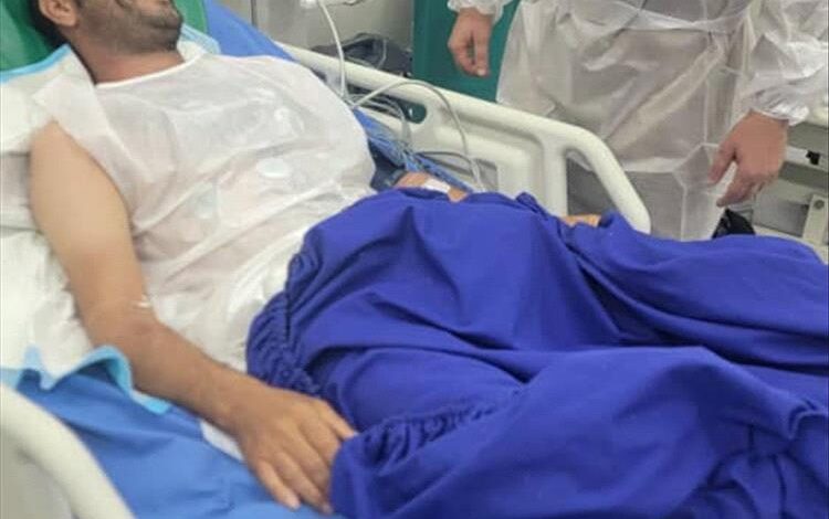 العميد علي القاضي يزور جرحى أبطال اللواء الرابع والثالث والأول دعم وإسناد في مستشفى عبود العسكري