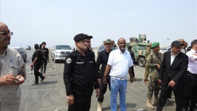 النيابة الجزائية المتخصصة في عدن تتلف 657 كيلو جرامًا من الكوكايين بحضور اللواء شلال شائع ورئيس النيابة