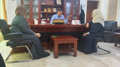 رئيسة اللجنة الوطنية للمرأة تلتقي النائب العام للجمهوريةلمناقشة قضايا النساء