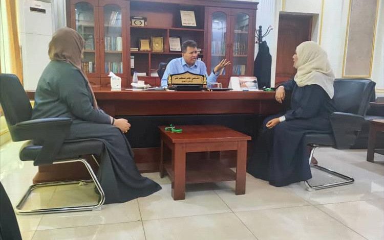 رئيسة اللجنة الوطنية للمرأة تلتقي النائب العام للجمهوريةلمناقشة قضايا النساء