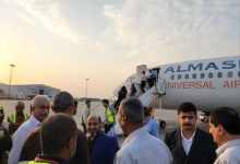 طيران الملكة بلقيس يعود إلى عدن برحلة افتتاحية من القاهرة