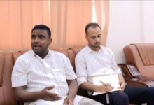 فريق التوجيه والرقابة الرئاسي يطلع على أنشطة وبرامج إعلام الانتقالي في محافظة المهرة