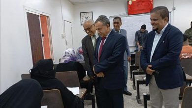 في أجواء تنافسية مميزة،، انطلاق امتحانات المفاضلة بكلية اللغات جامعة عدن