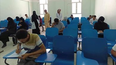 كلية الصيدلة بجامعة عدن تدشن امتحان القبول لطلاب الماجستير للعام الجامعي الجديد