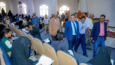 لليوم الثالث على التوالي،، تواصل امتحانات المفاضلة بجامعة عدن