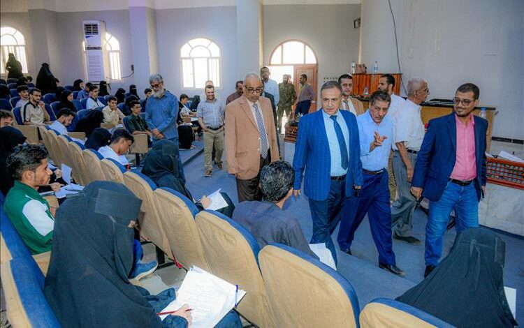 لليوم الثالث على التوالي،، تواصل امتحانات المفاضلة بجامعة عدن