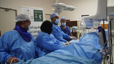 مركز الملك سلمان يختتم المشروع الطبي التطوعي لجراحة وقسطرة القلب في عدن