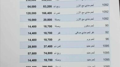 مطاعم في عدن تتحايل على قرارات خفض الأسعار بتقديم قوائم وهمية