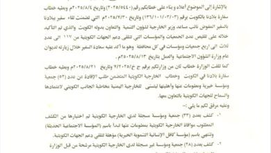 منظمات المجتمع المدني ترحب بخطوة وزارة الشؤون الاجتماعية وتعبر عن تقديرها لدولة الكويت
