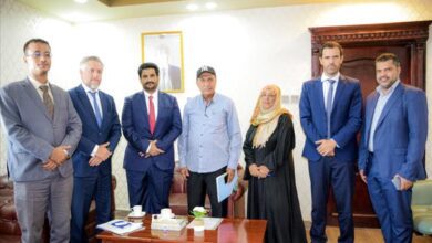 نائب وزير النقل يستقبل سفير الاتحاد الاوروبي الجديد لدى بلادنا
