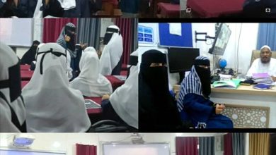 ورشة توعوية للطالبات بمدرسة ومعهد 14 أكتوبر الأهلي في المعلا