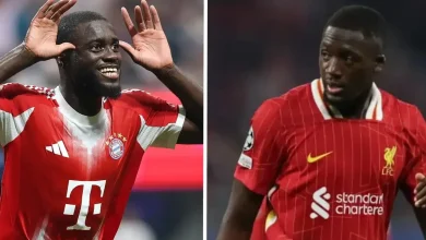 أوباميكانو يستعد لخلافة كوناتي في ليفربول