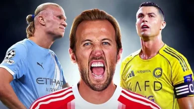 أسرع اللاعبين وصولاً للهدف 100 مع أنديتهم.. هاري كين يتخطى رونالدو وهالاند