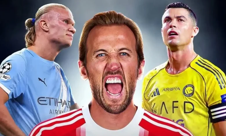 أسرع اللاعبين وصولاً للهدف 100 مع أنديتهم.. هاري كين يتخطى رونالدو وهالاند