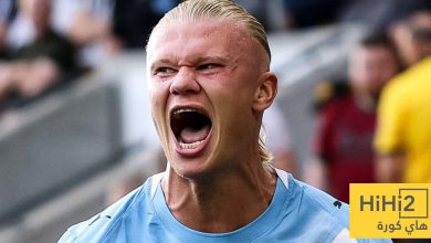 كم عدد أهداف هالاند في البريميرليغ؟