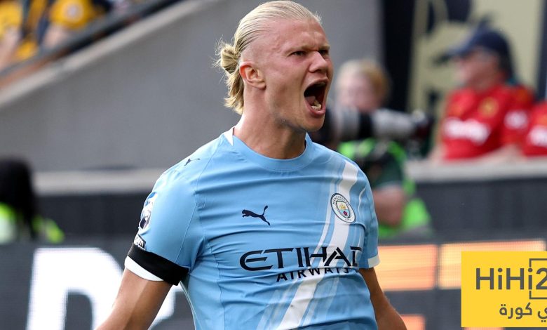 هالاند يتفوق على صلاح وإيزاك في استغلال الفرص الكبرى