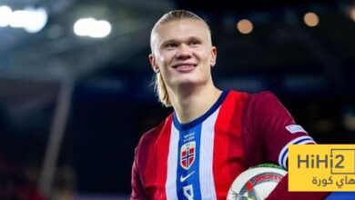 هالاند يعزز سجله التهديفي مع المنتخب النرويجي