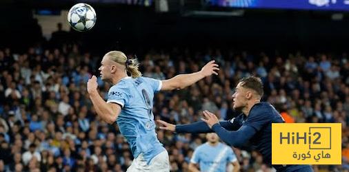 هالاند يفتتح التسجيل لمانشستر سيتي ضد نابولي