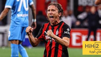 كلمة في حق مودريتش بعد مباراة نابولي