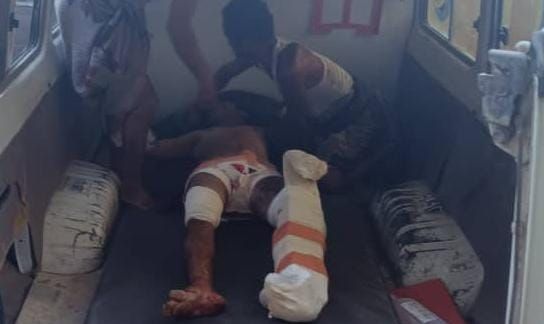 استشهاد شاب وإصابة طفل بانفجار لغمين من مخلفات مليشيا الحوثي في لحج