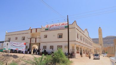 افتتاح مركز الرملة الطبي بتريم وتدشين قافلة طبية تخصصية