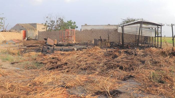 الحديدة.. حريق يلتهم خيام ثلاث أسر في قرية بيت مغاري بمديرية حيس