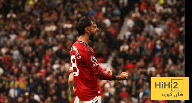 الرسم التكتيكي لـ مانشستر يونايتد امام برينتفورد