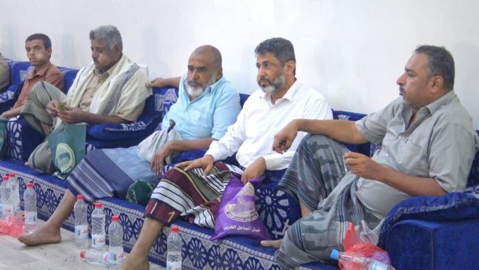 الزحزوح وأبو حورية يقدمان واجب العزاء للشيخ عمار الزرنوقي في وفاة عمه