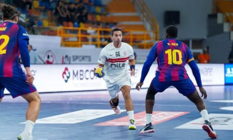 الزمالك وبرشلونة