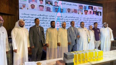 الشاعري يكرم خريجي ومتفوقي الجالية اليمنية بحائل