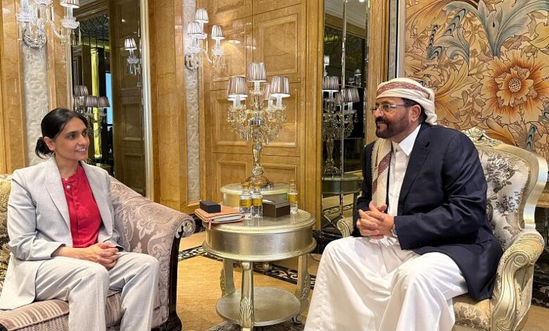 العرادة يبحث مع سفير المملكة المتحدة التحديات الراهنة وتعزيز الدعم الدولي