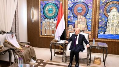 العليمي يثمّن تدخلات الإمارات الاقتصادية والإنسانية والإنمائية في اليمن