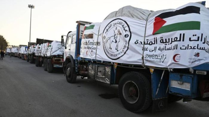 "الفارس الشهم3" يواصل عملياته الإغاثية لسكان قطاع غزة