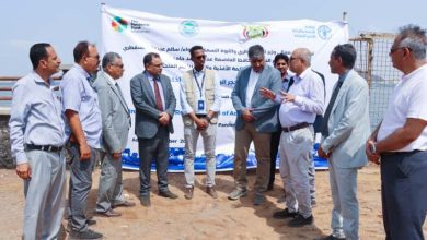 الوزير السقطري يدشن مشروع إعادة تأهيل المحجر البيطري في عدن