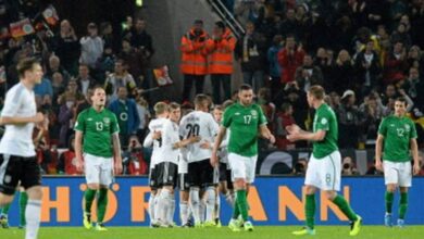 منتخب ألمانيا ضد إيرلندا الشمالية