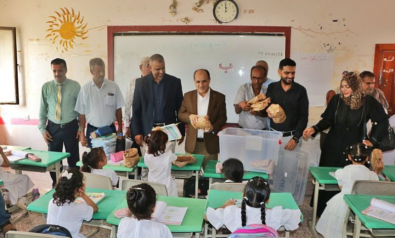 جمعية التكافل الإنساني تدشن الوجبات الصحية المدرسية في عدن