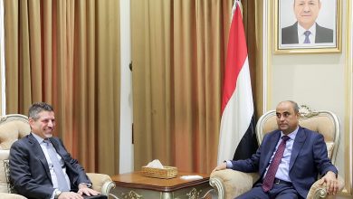 رئيس الوزراء يستعرض مع السفير الأمريكي العلاقات الثنائية وجهود دعم الحكومة للقيام بواجباتها