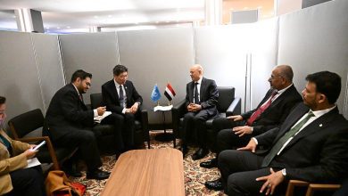 رئيس مجلس القيادة يشيد بتدخلات البرنامج الانمائي للأمم المتحدة