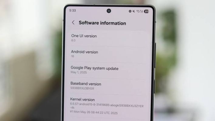سامسونج تطلق التحديث التجريبي السابع من واجهة One UI 8 لهاتف Galaxy S25