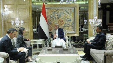 عضو مجلس القيادة الرئاسي عثمان مجلي يلتقي السفيرة الفرنسية لدى اليمن