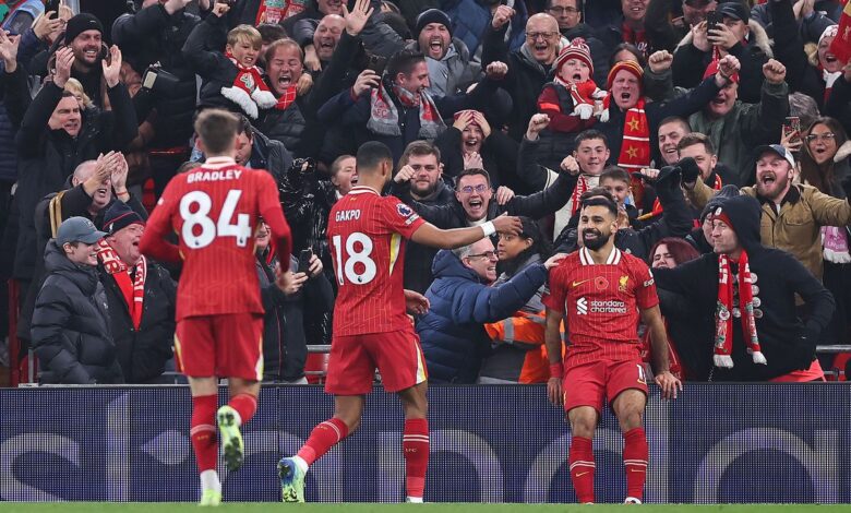 قائمة ليفربول لمباراة جالطة سراي في دوري أبطال أوروبا – كل الكورة