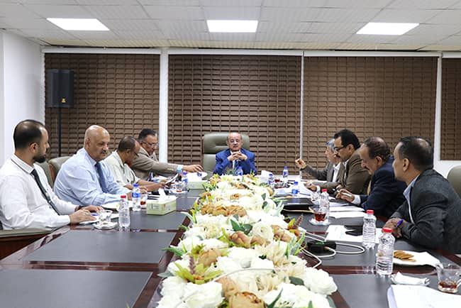 لجنة تنظيم وتمويل الواردات تستعرض عمل الوحدة الفنية ومستوى تنفيذ الآلية