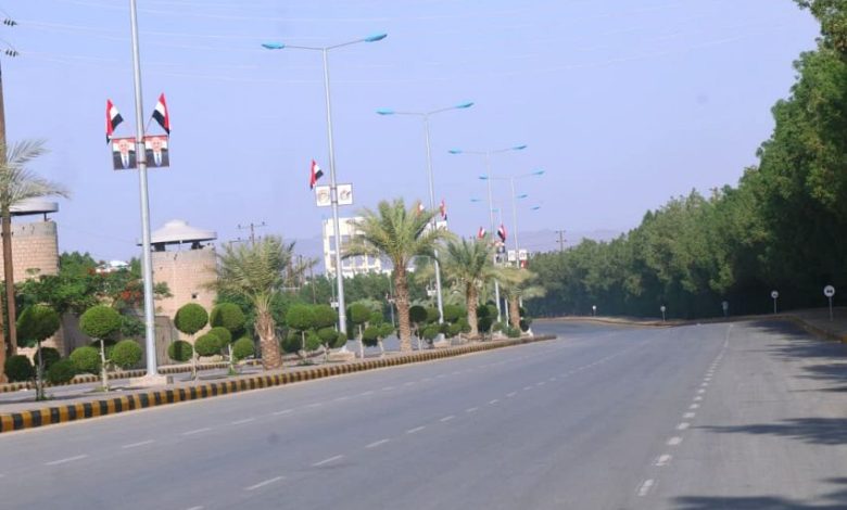 مأرب تتزين استعداداً للاحتفالات بالاعياد الوطنية 26 سبتمبر و14 اكتوبر و30 نوفمبر