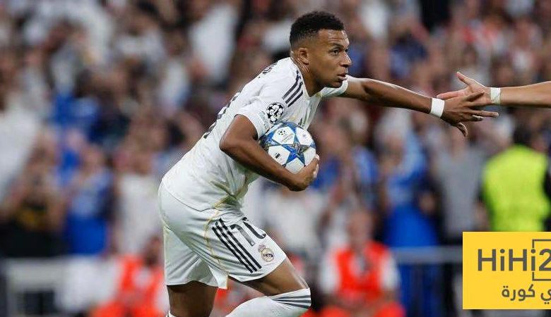 مبابي لا يعرف الهزيمة على أرضه بدوري الأبطال عند التسجيل