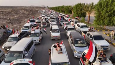 مسيرات جماهيرية ضخمة تجوب شوارع مدينة مأرب احتفاءً بالعيد الوطني الـ63 لثورة 26 سبتمبر