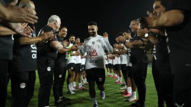 ممر شرفي لـ محمد صلاح